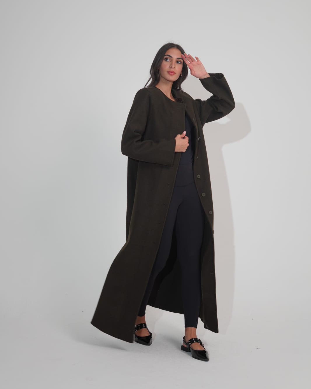 Full Button Long Jacket