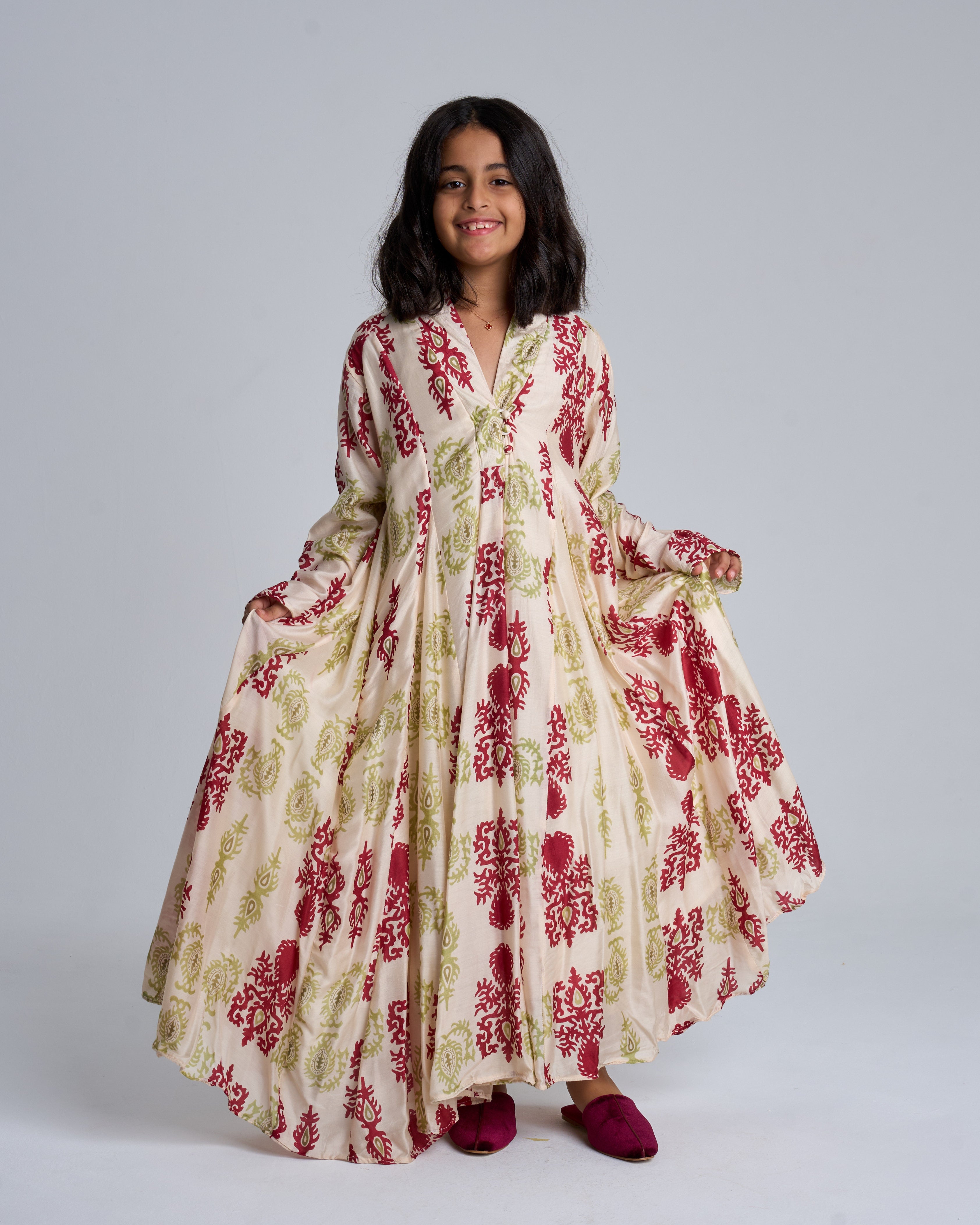 Kids 3-Curly hem LONG SLEEVES 17B