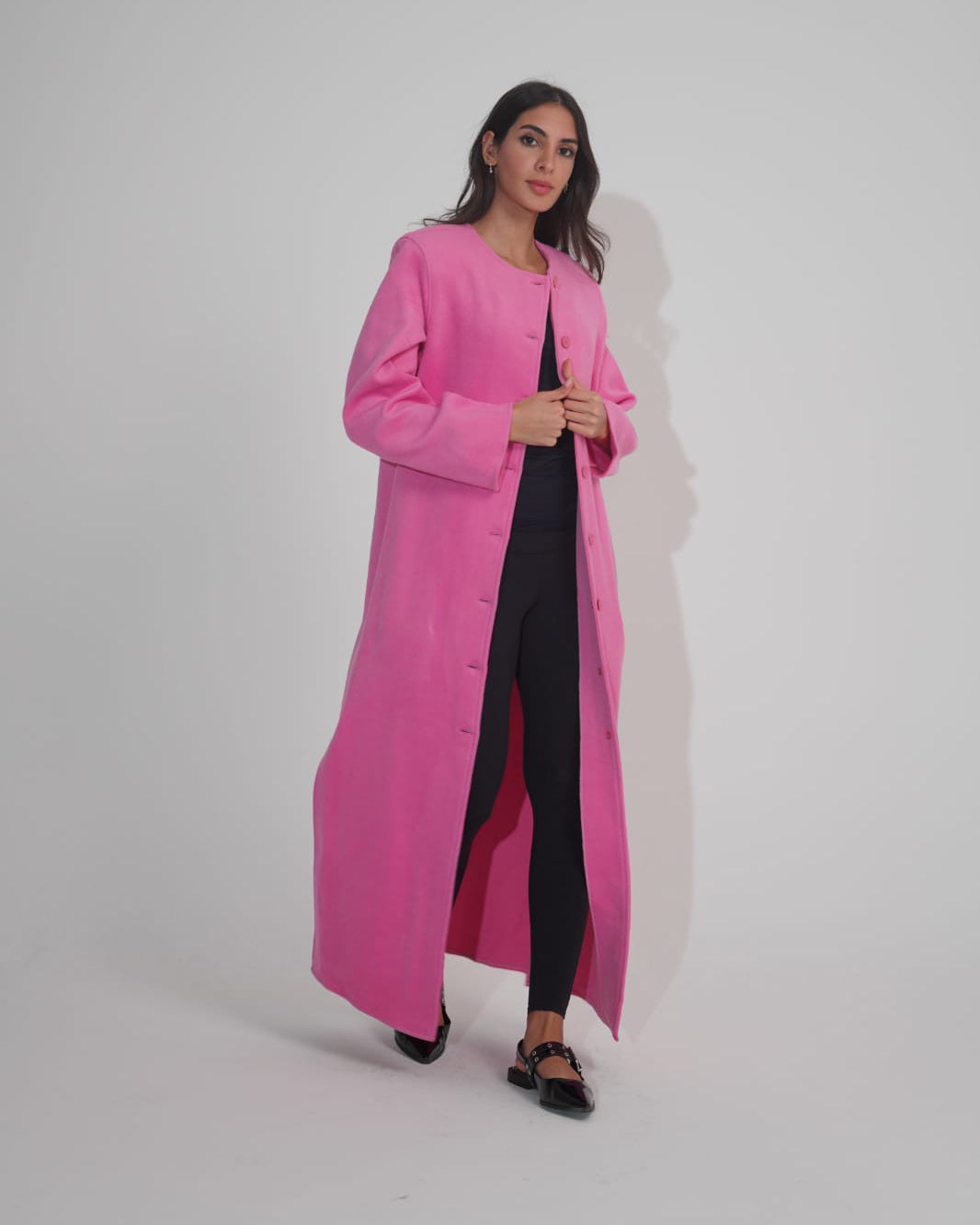 Full Button Long Jacket