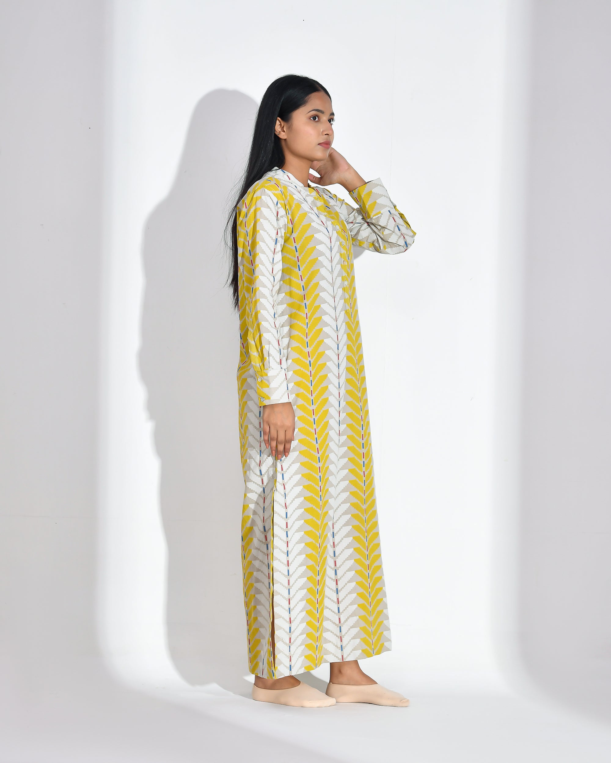 9 Straight Japanese collar 6B SAHARA