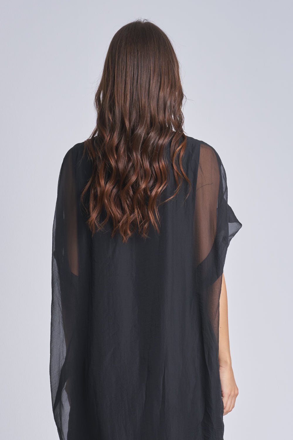 SILK DRESS WITH COTTON LINING