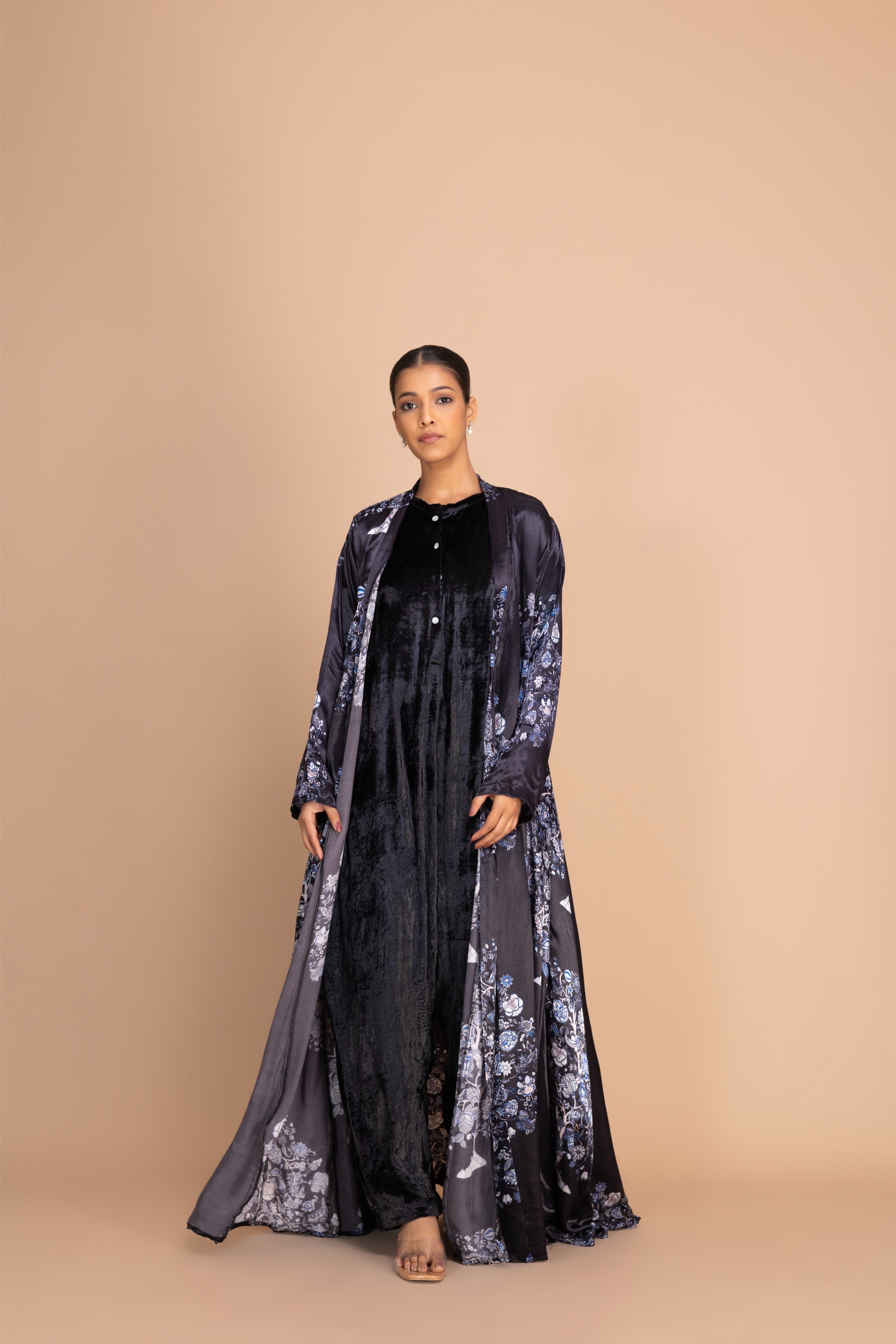 11 BISHT VELVET JUMPSUIT 12A PERSIAN