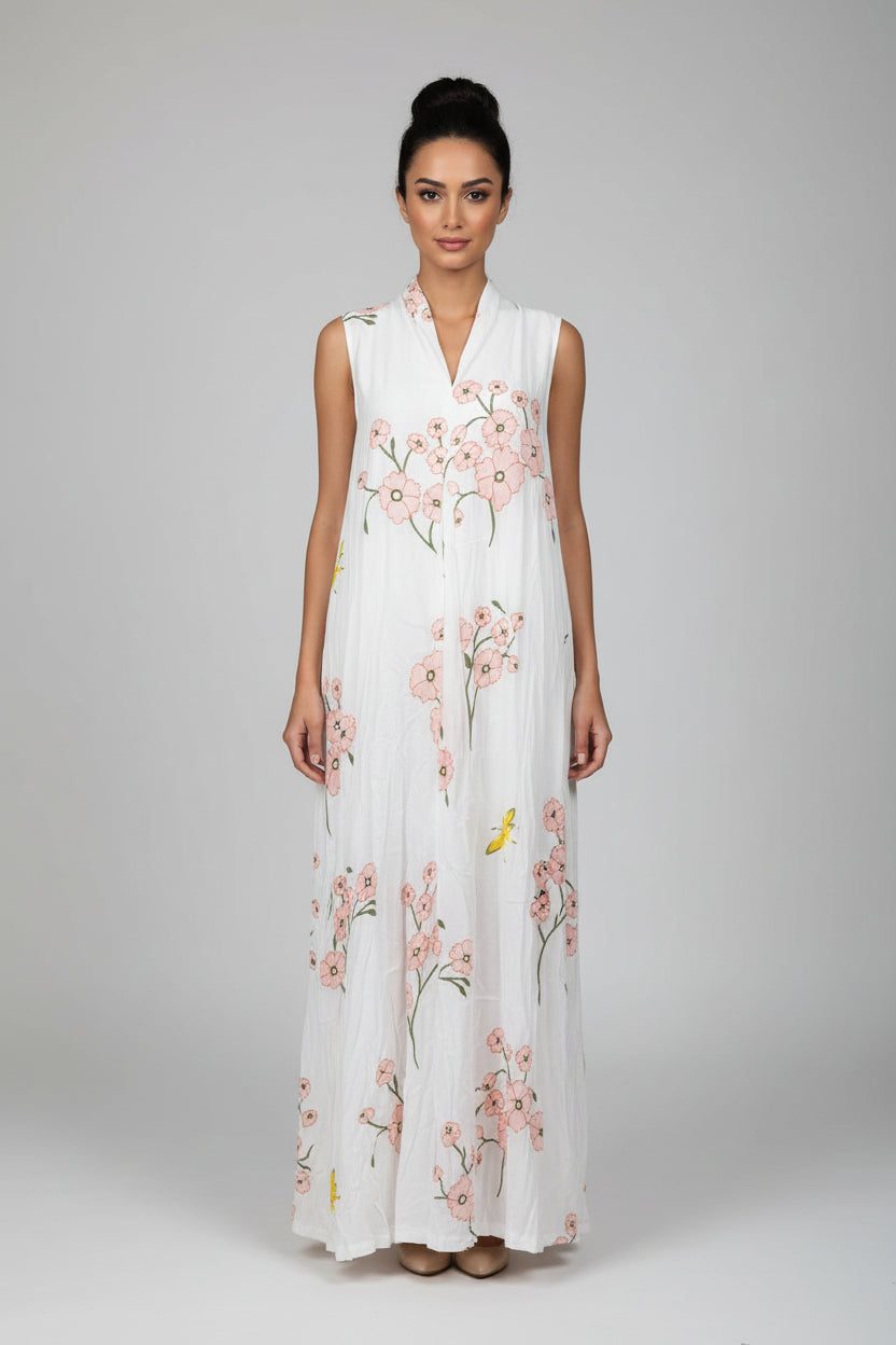 5 Silk Middle Cut  Sleeveless 9C