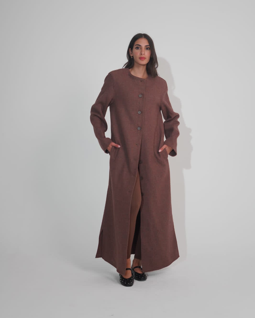 Full Button Long Jacket