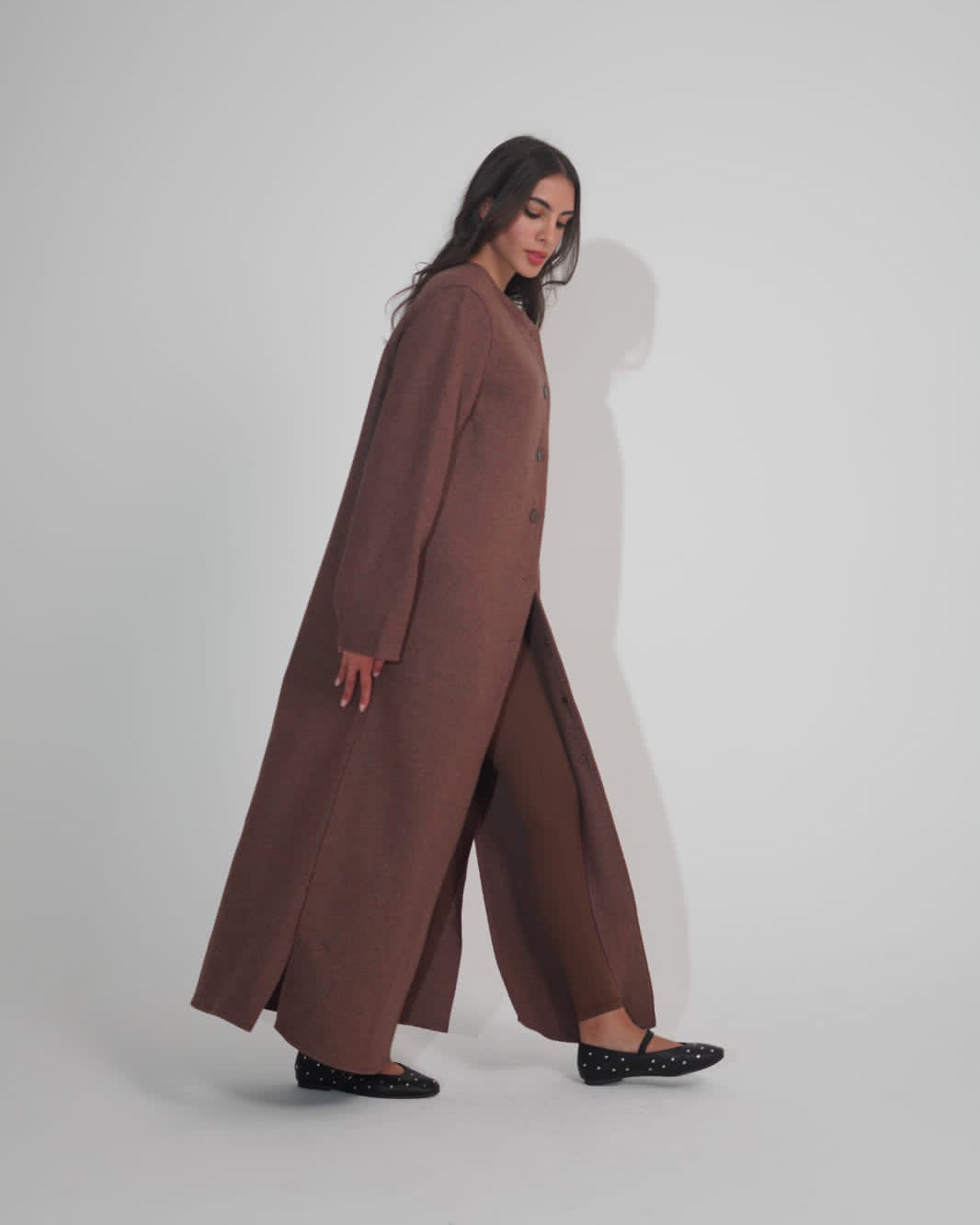 Full Button Long Jacket