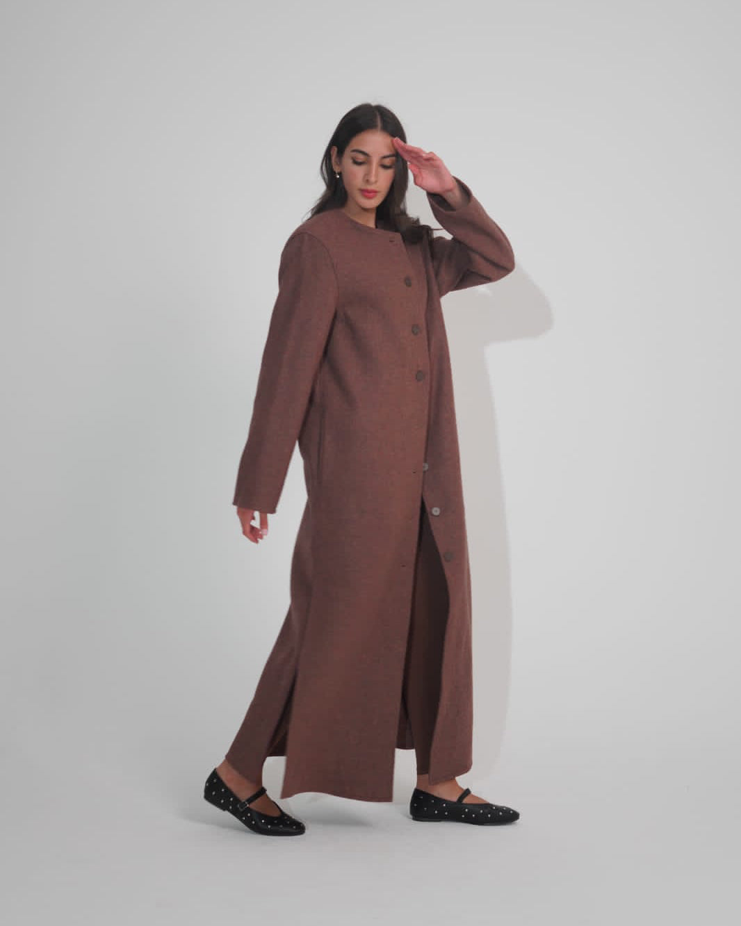 Full Button Long Jacket