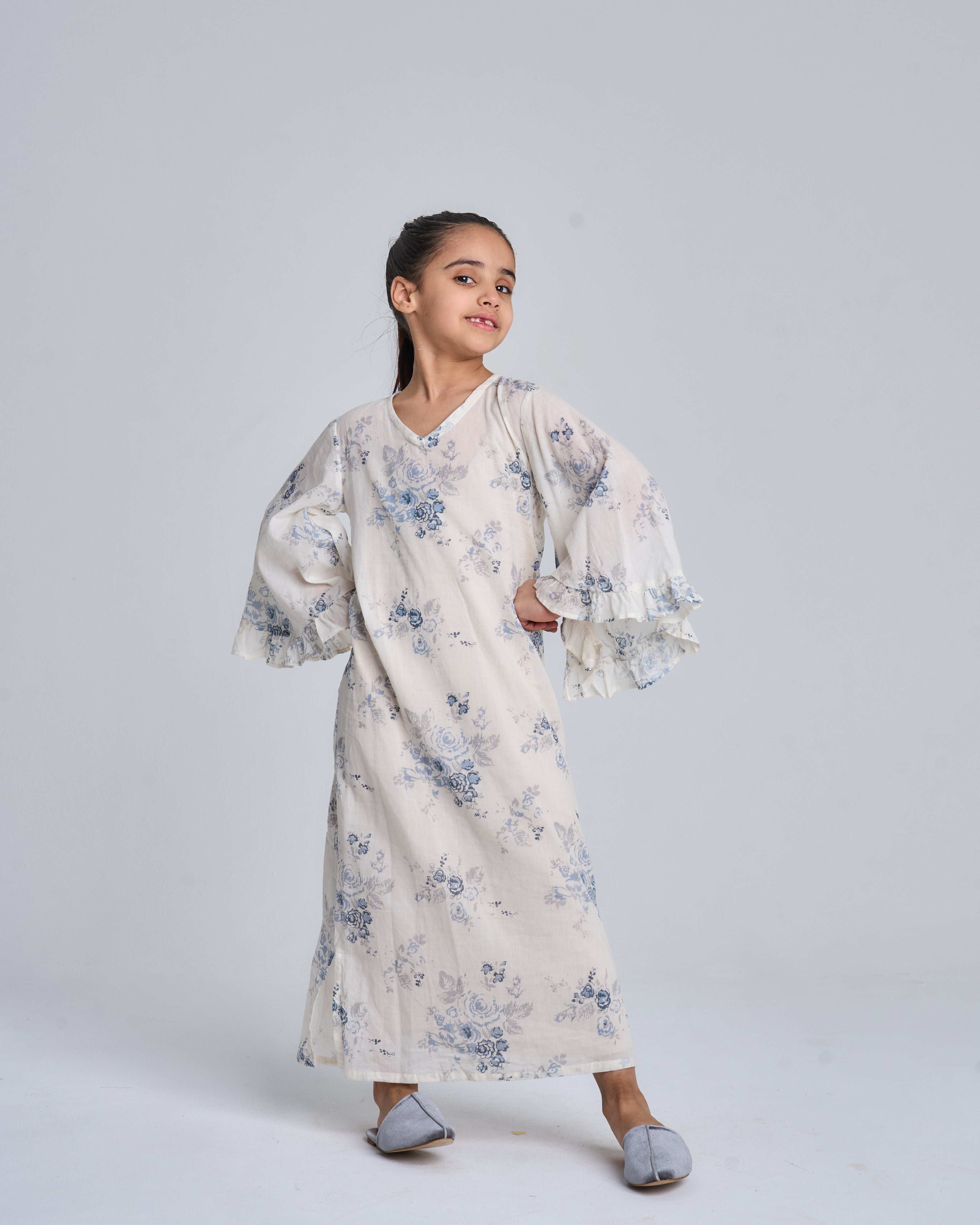 Kids 5 Wide Ruffles 12C SAHARA