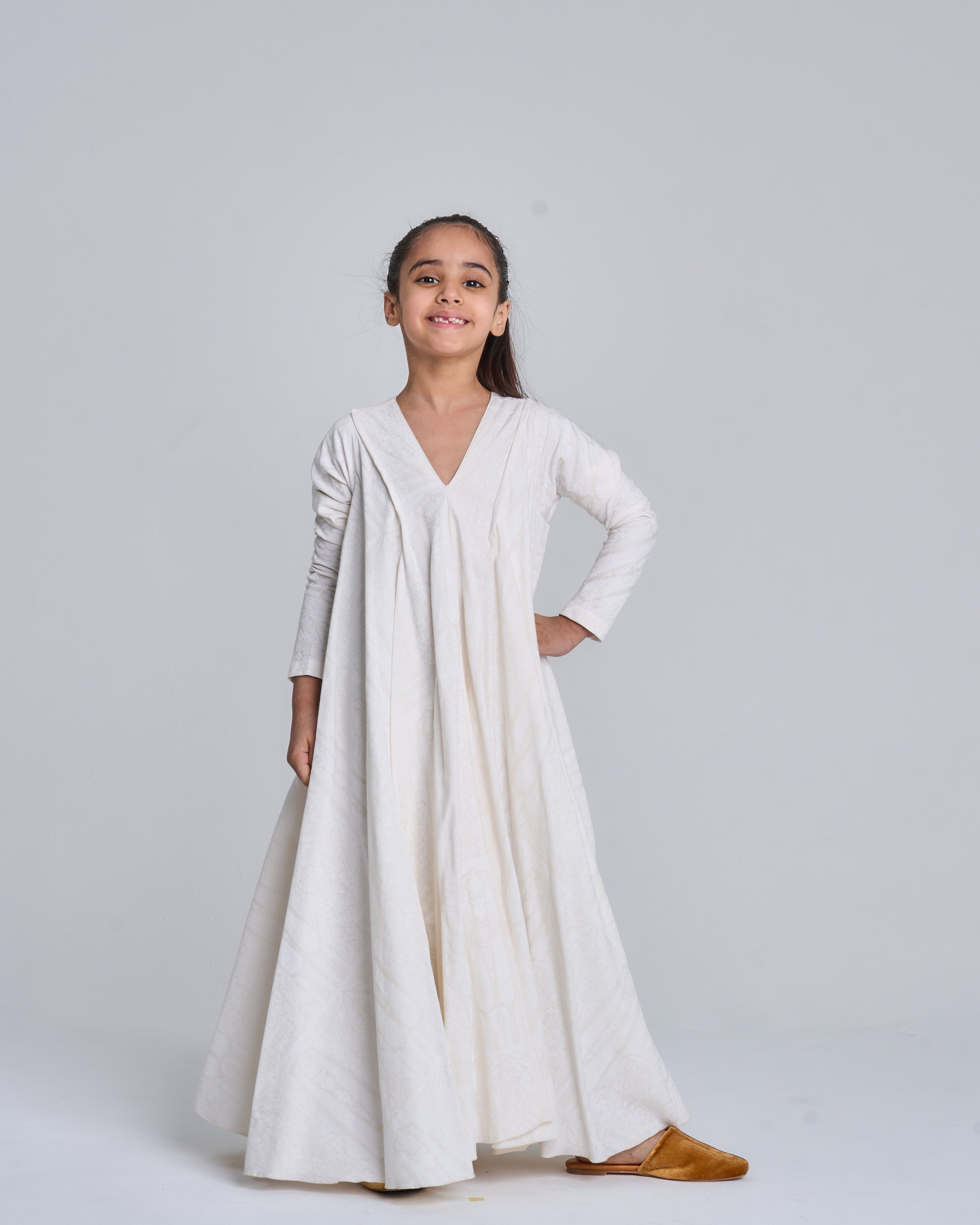 KIDS 1 VNECK 14C PERSIAN