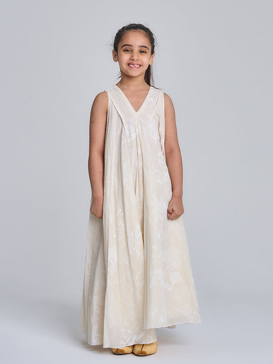 Kids 1 Vneck 10C SAHARA