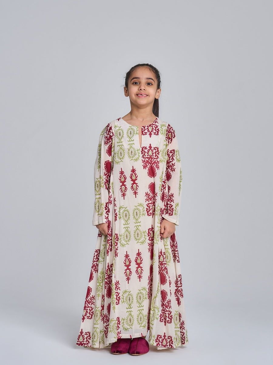 Kids 7-side pleats 17B