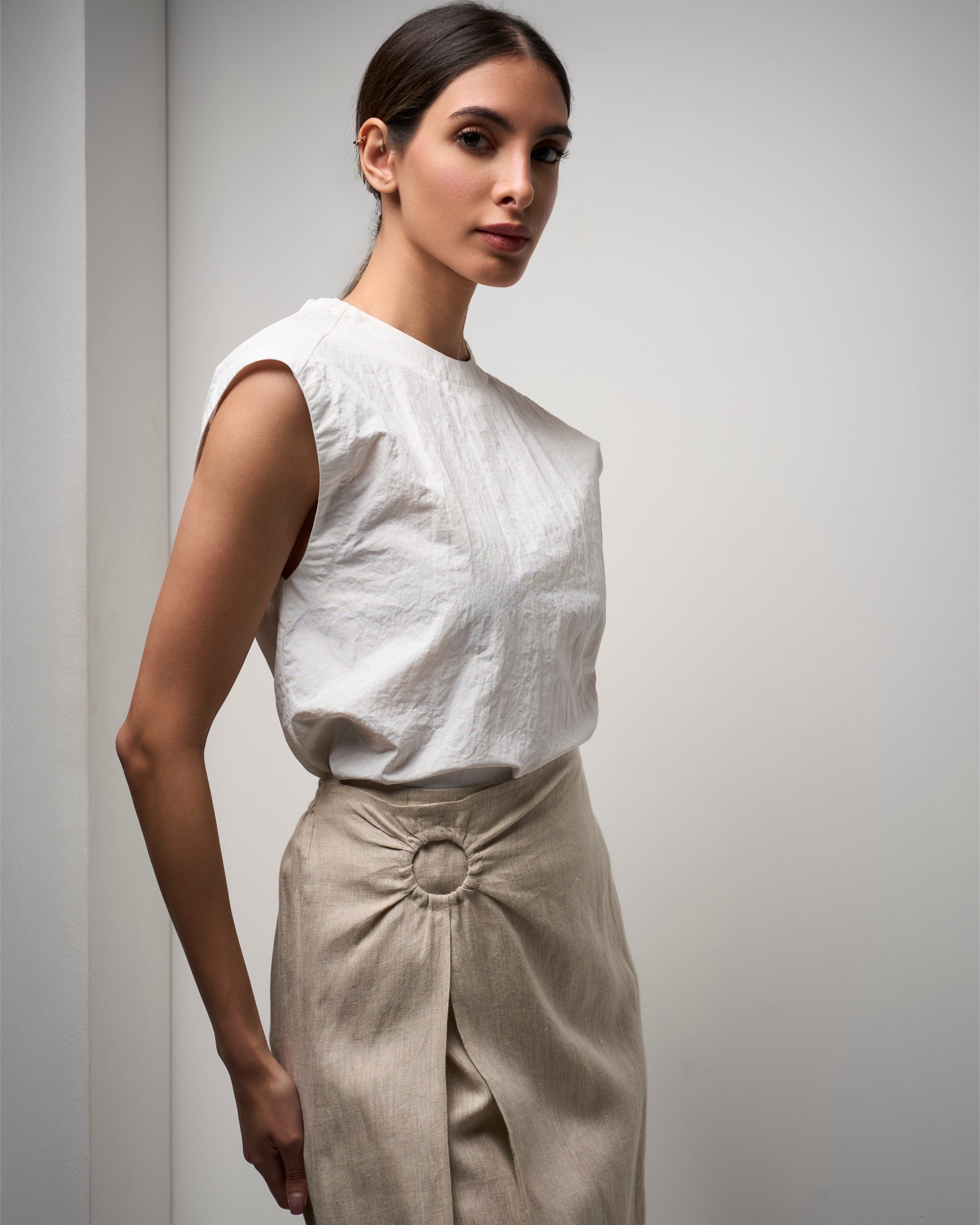 WRAP OVER RING SKIRT