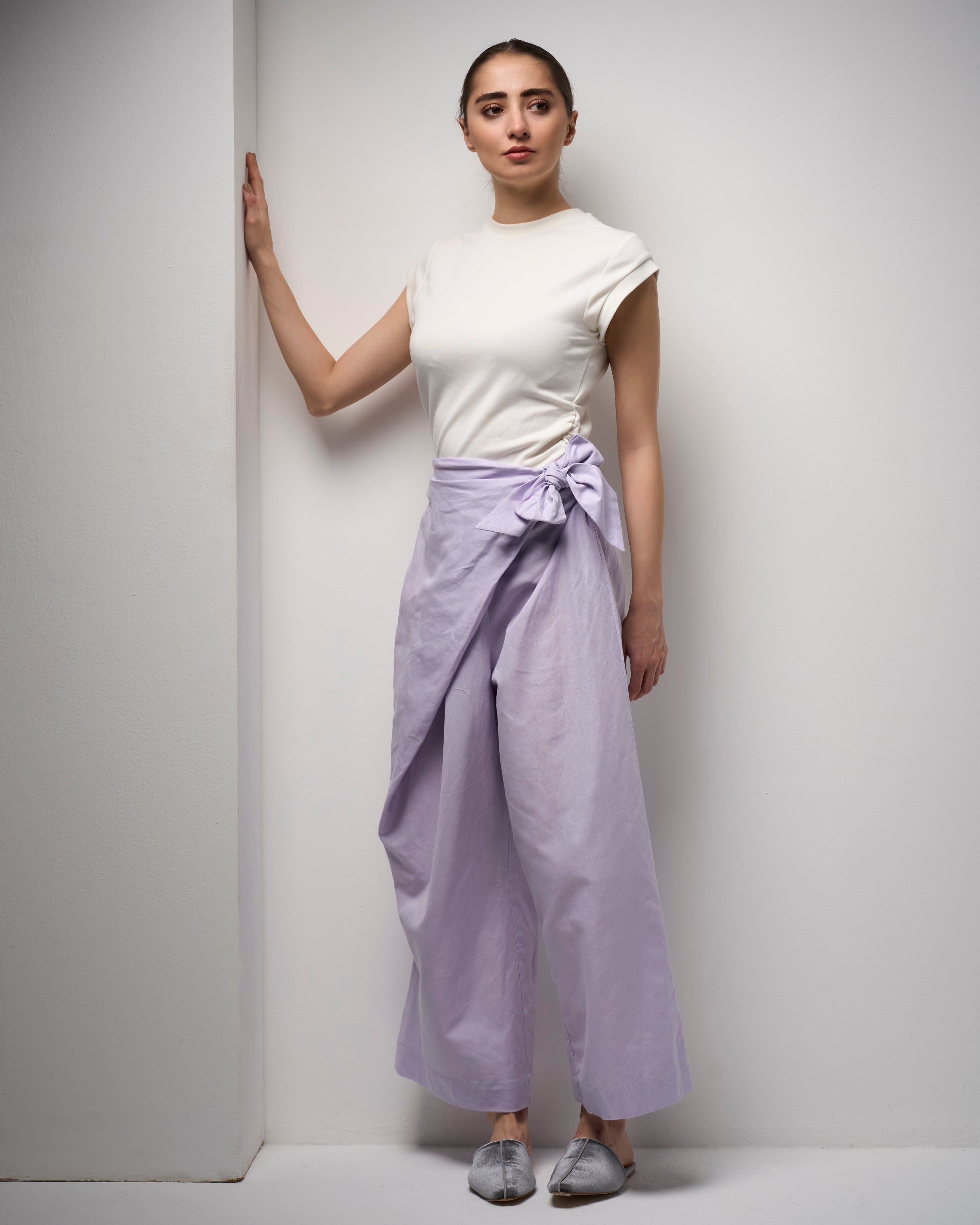 LIN Tie Front Pants