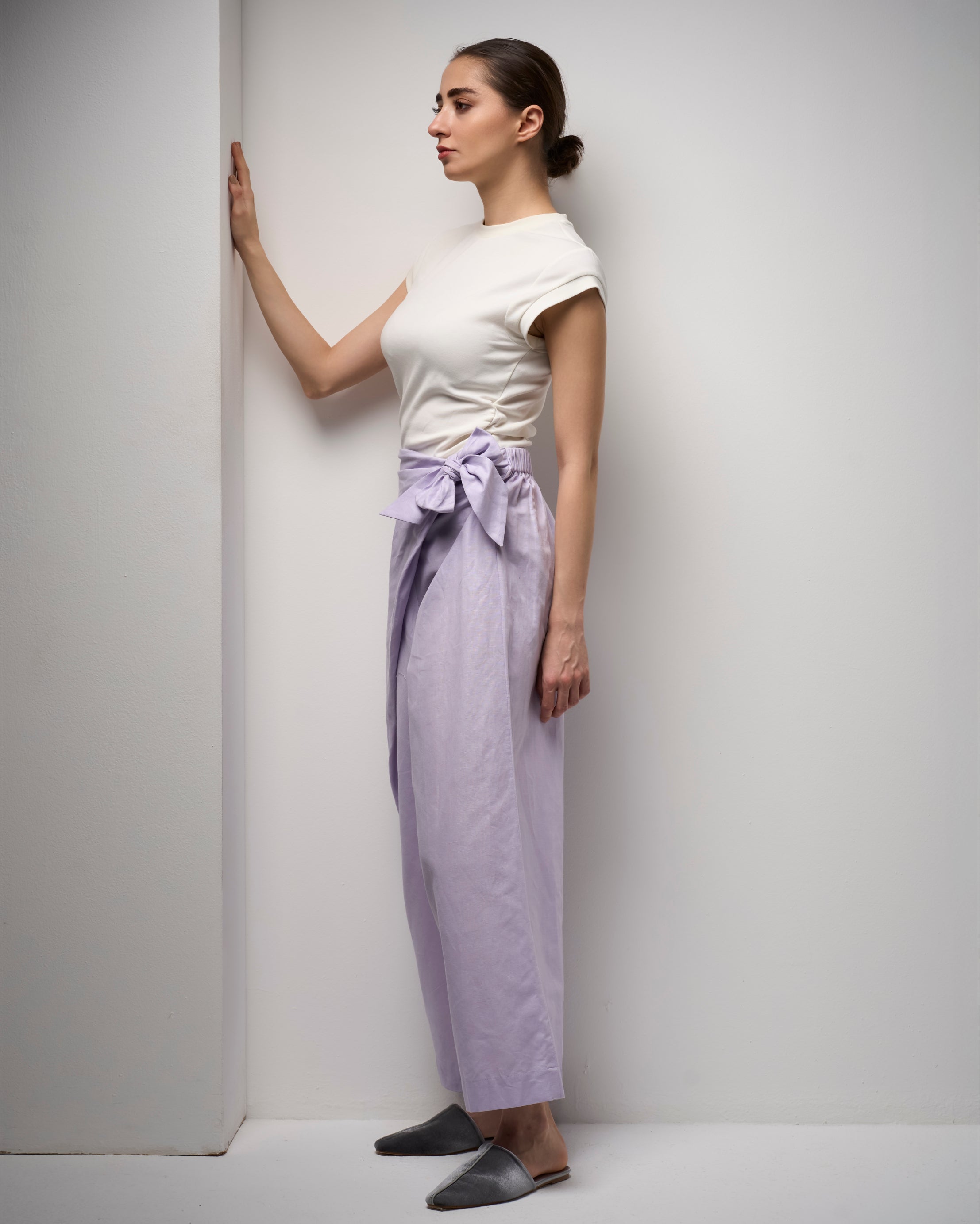 LIN Tie Front Pants