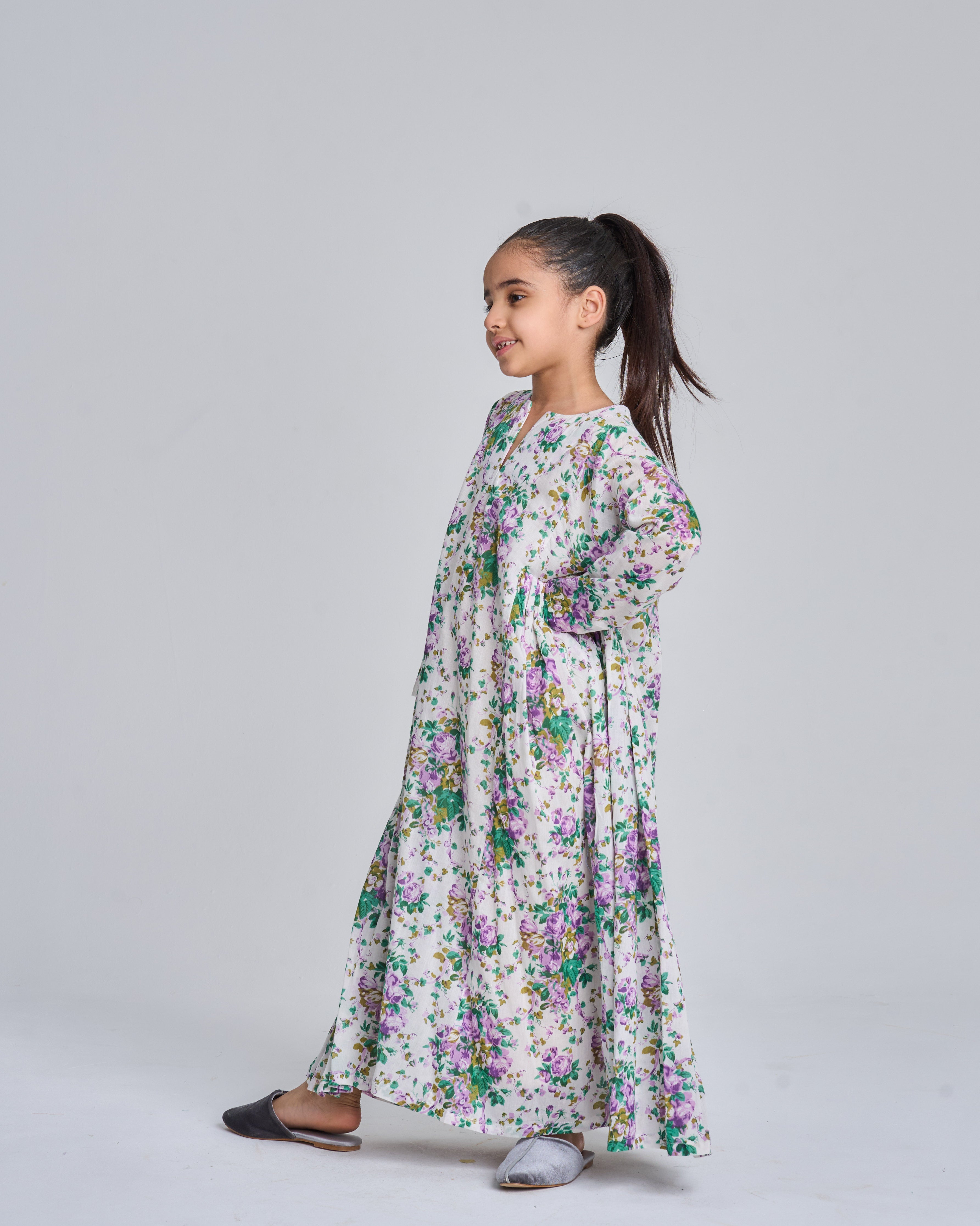 Kids 7-side pleats 21C