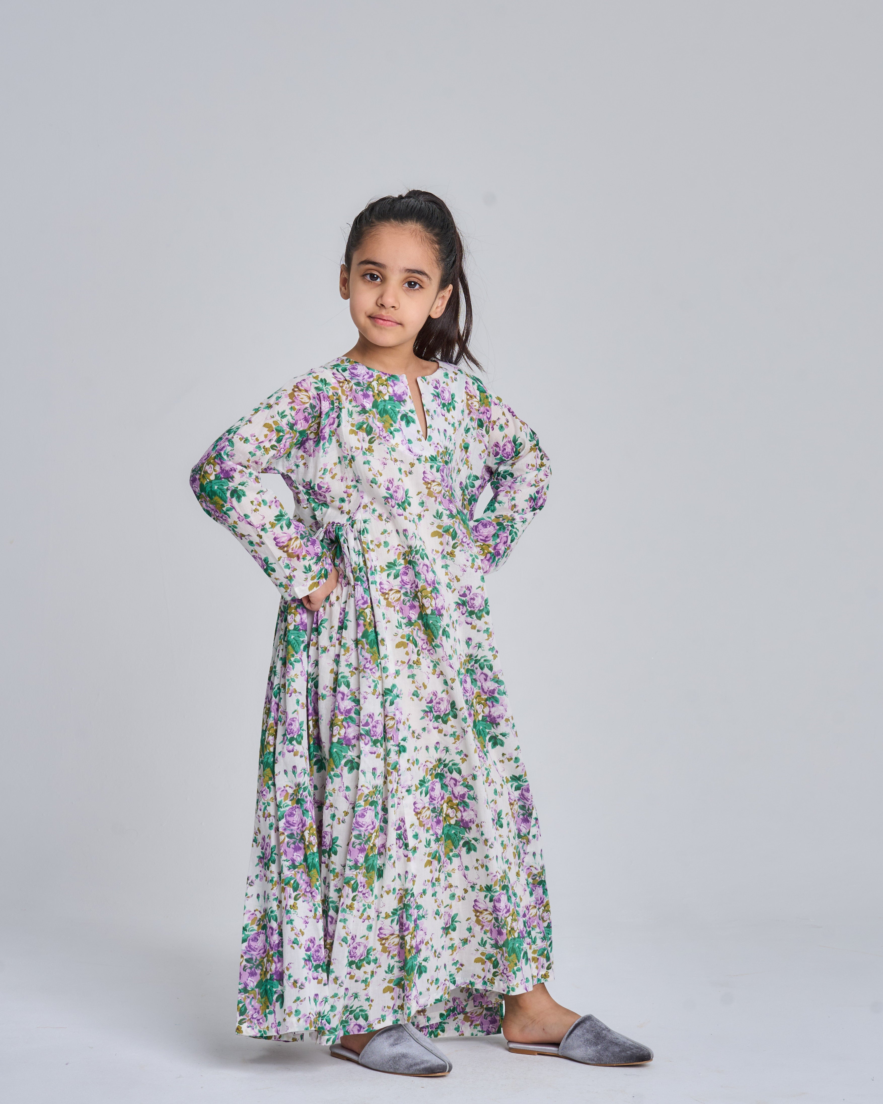 Kids 7-side pleats 21C