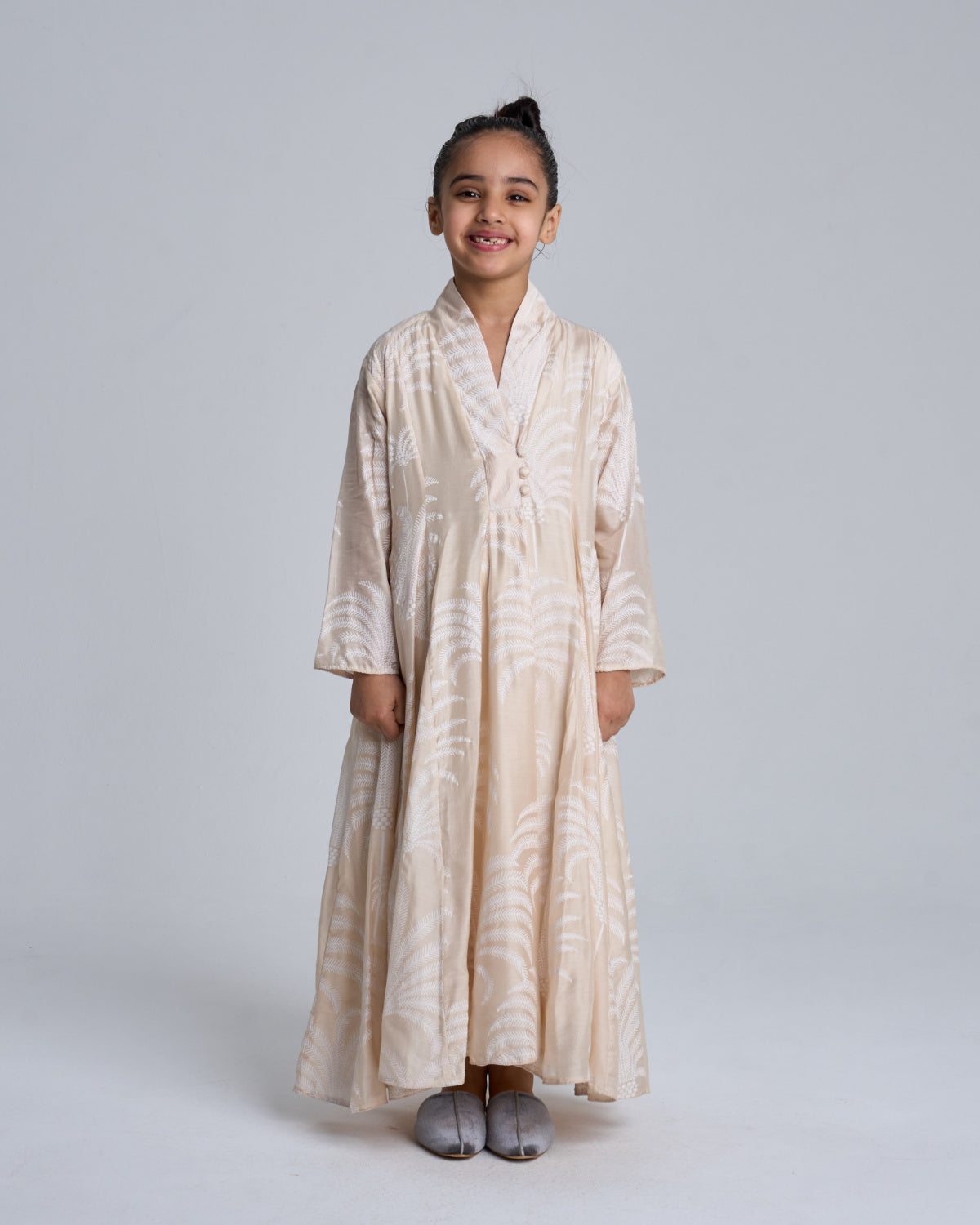 Kids 3- Curly hem LONG SLEEVES 7B