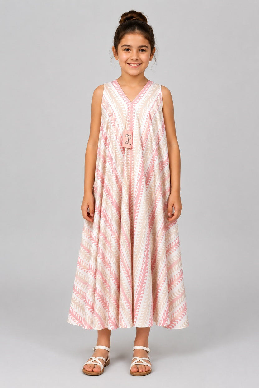 Kids 1- Vneck SLEEVELESS 18 C