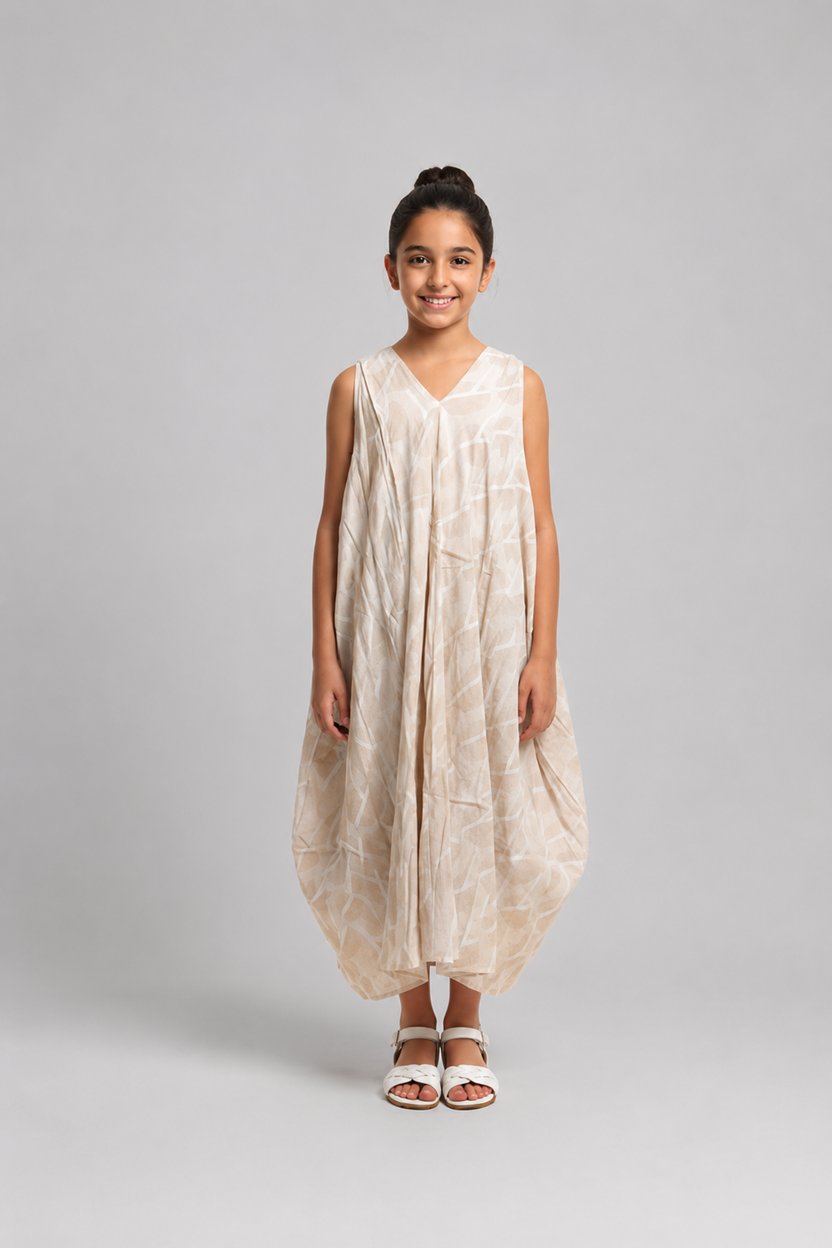 Kids 1- Vneck SLEEVELESS 3C +4C