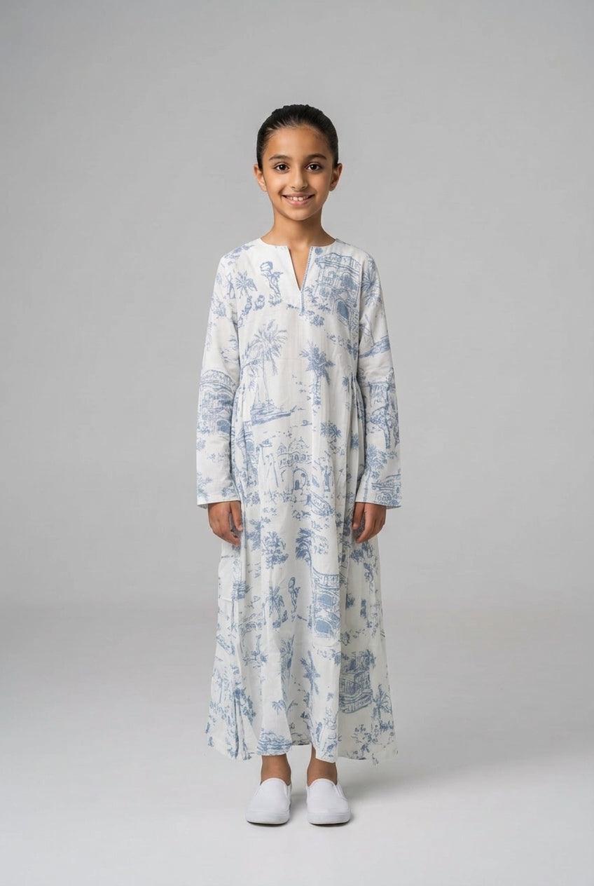 Kids 7-side pleats 5A