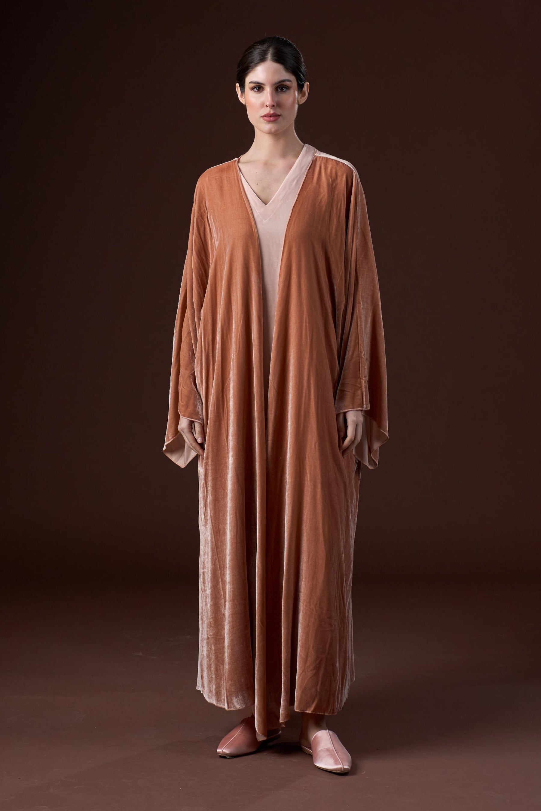 SILK VELVET DOUBLE SET