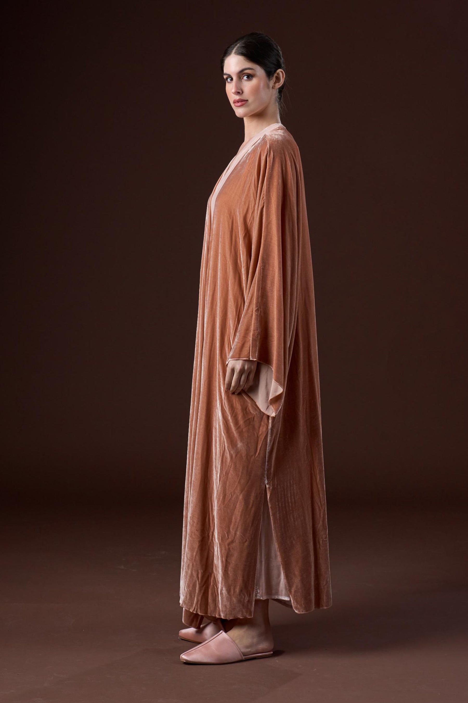 SILK VELVET DOUBLE SET