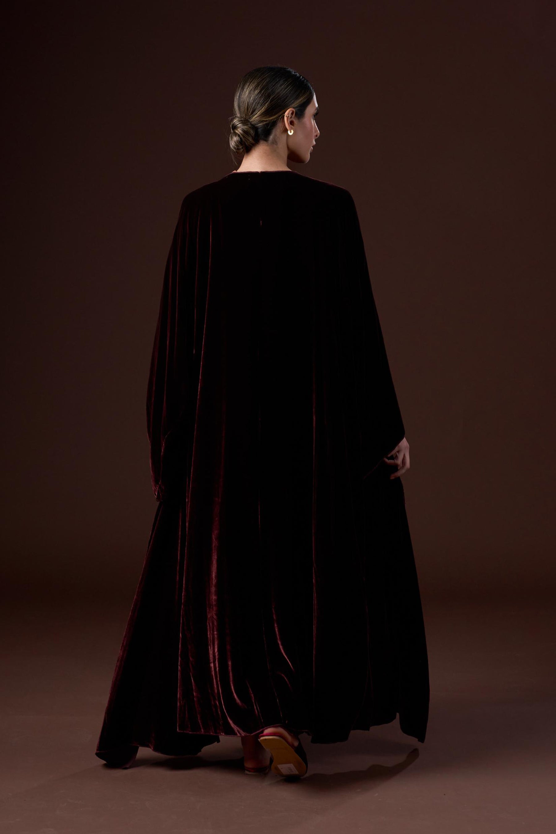 SILK VELVET DOUBLE SET