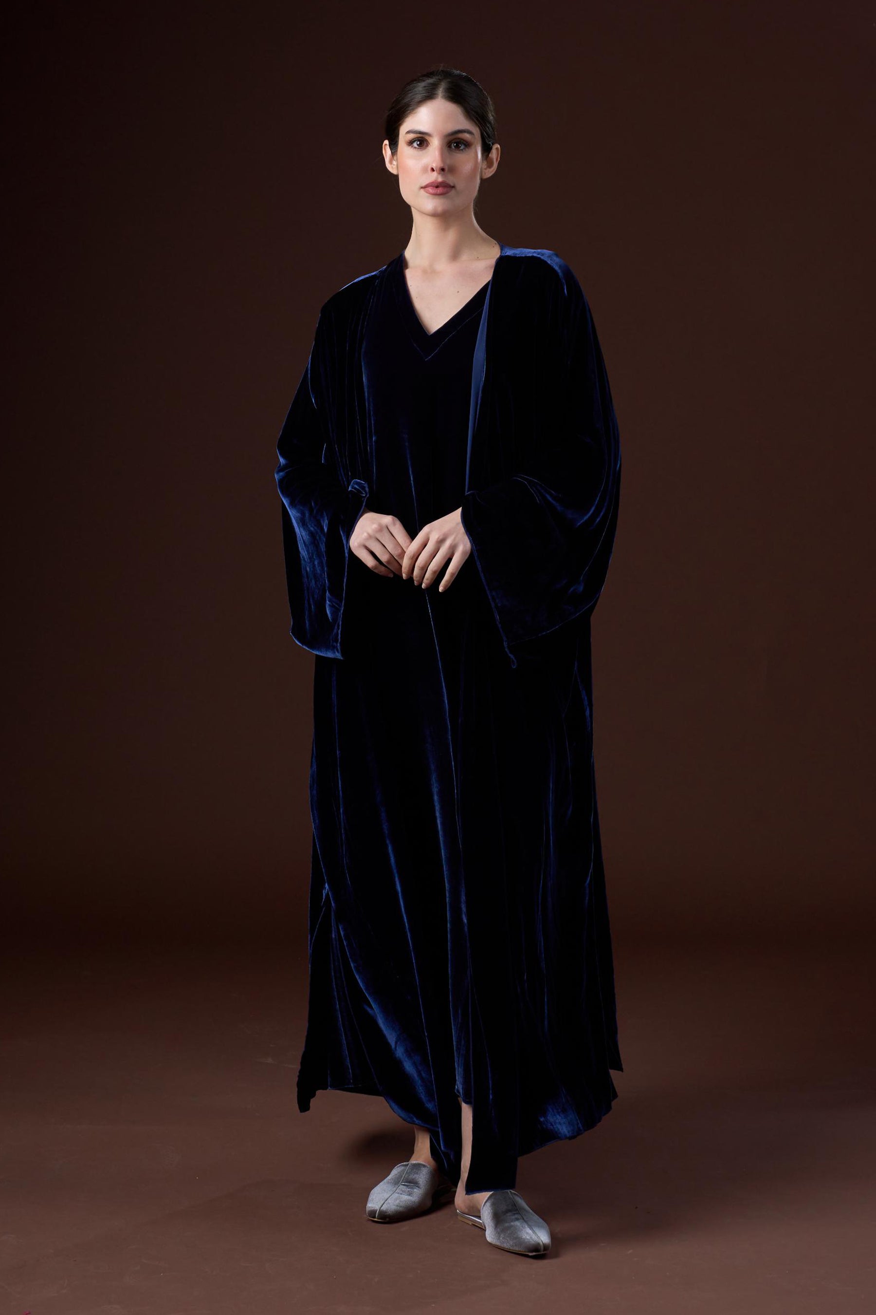 SILK VELVET DOUBLE SET