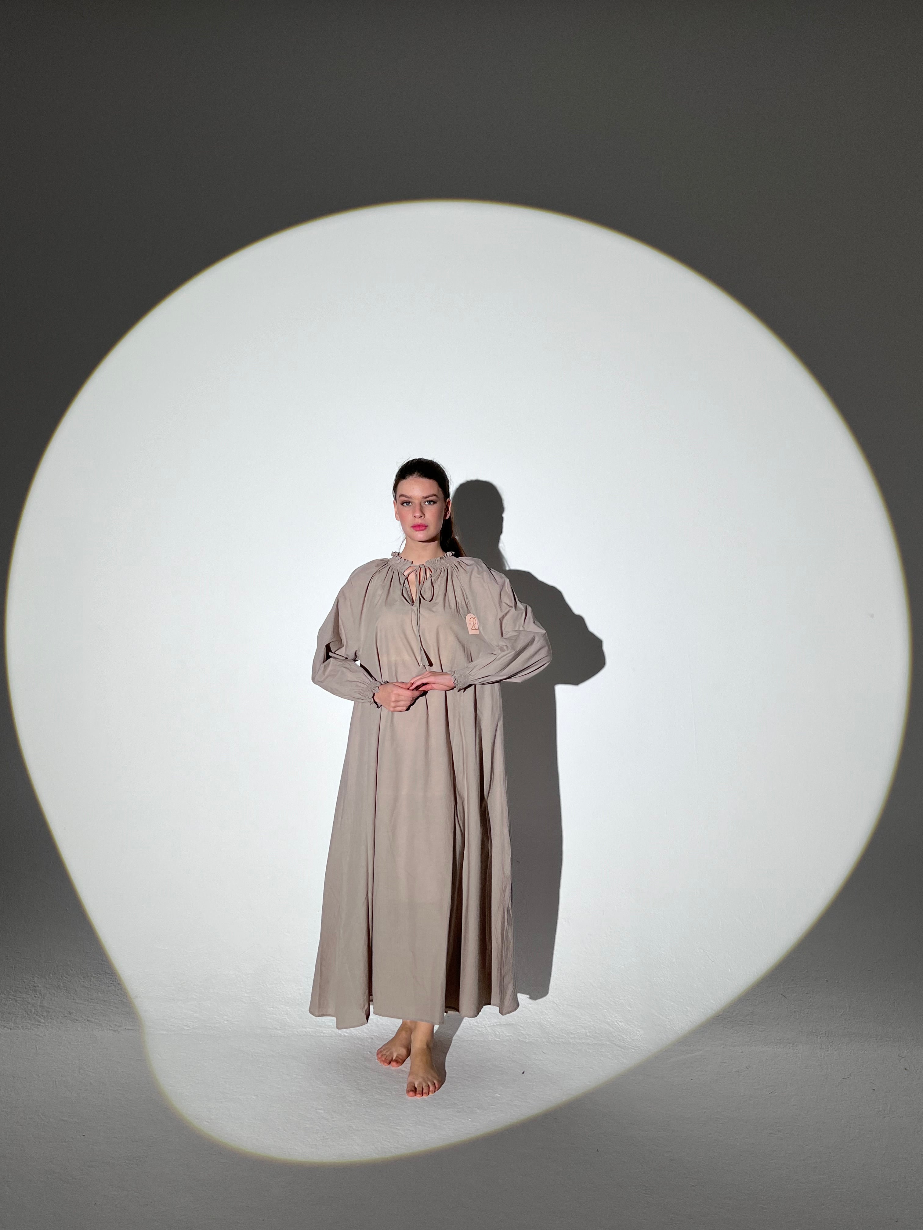 21-Plain elastic Khaki