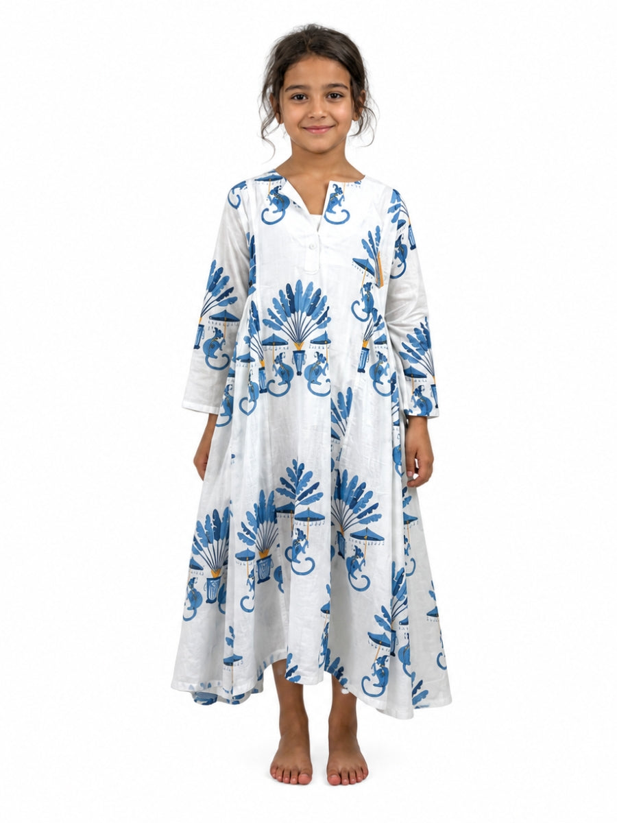 Kids 7-side pleats 1A