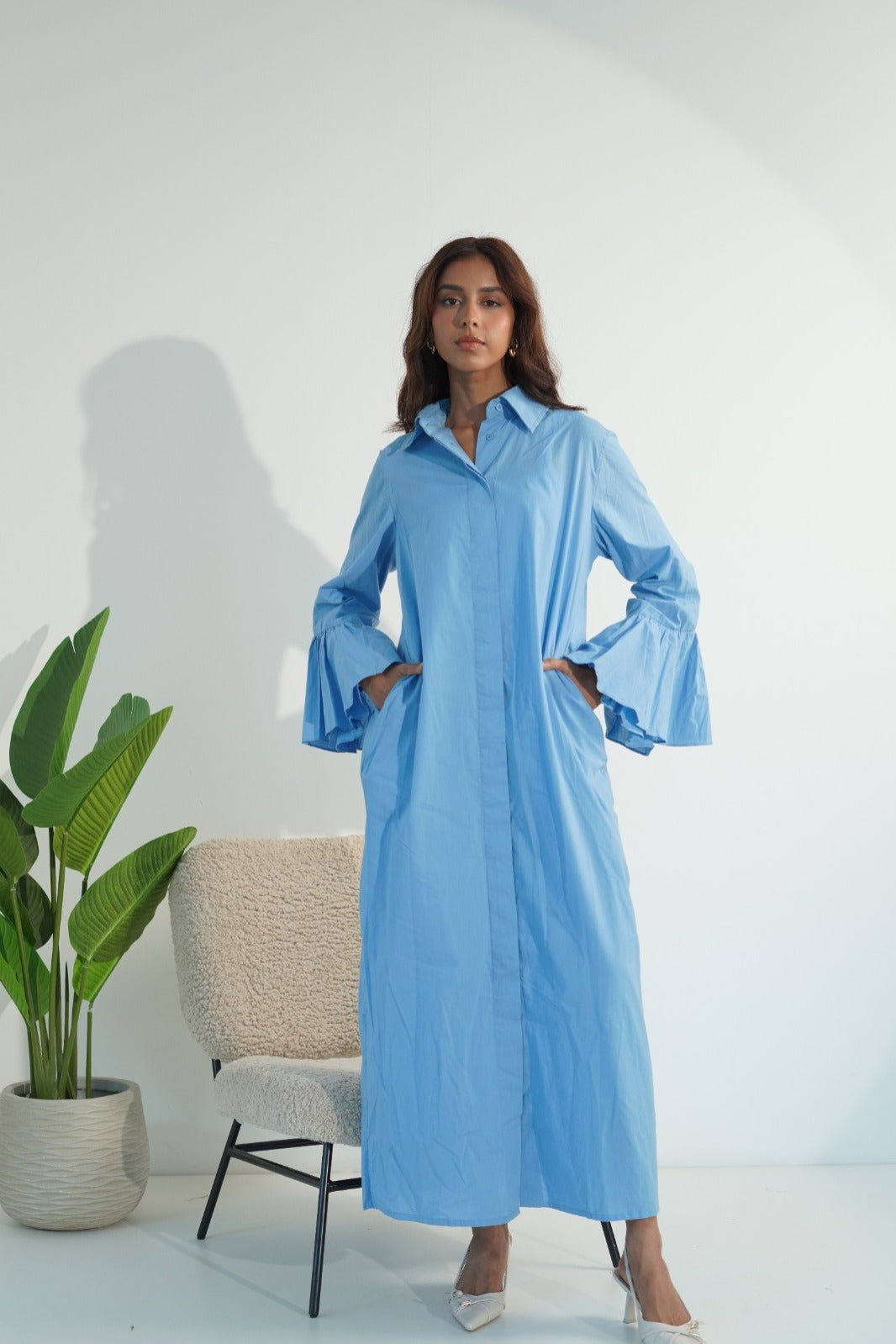 6 Plain Long Shirt SKY RIDE SAHARA