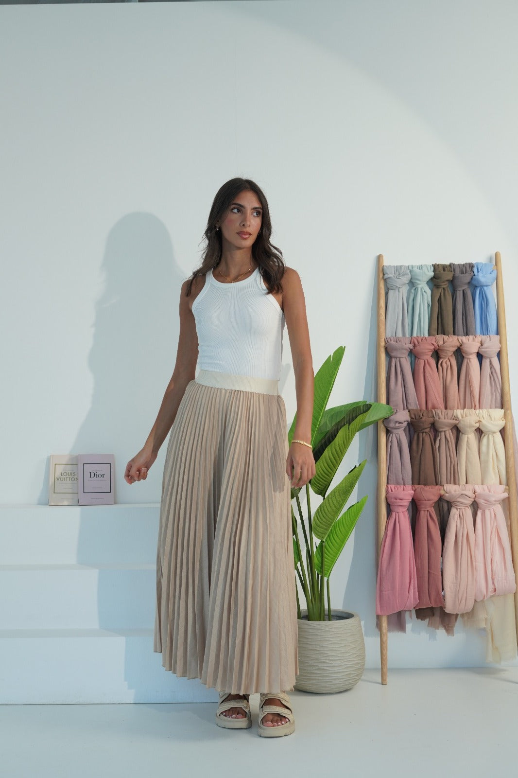 Pleated Skirt