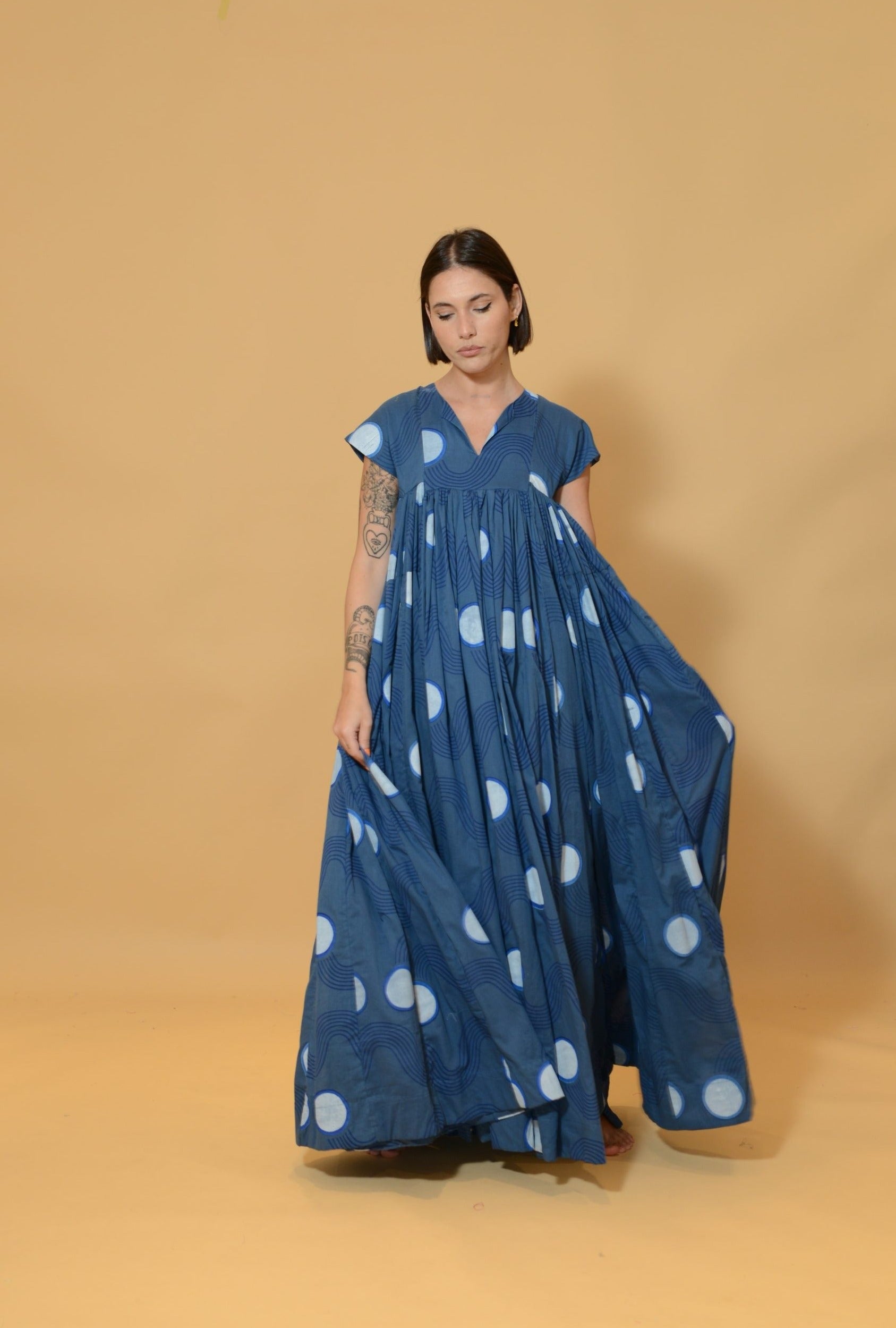 Starneck japanese sleeves blue wave